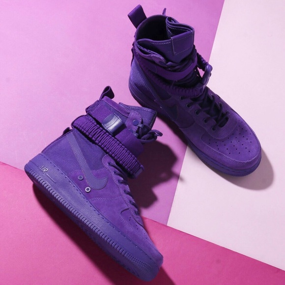 nike sf af1 high court purple